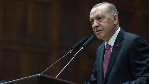 একে পার্টির বৈঠকে এরদোগান