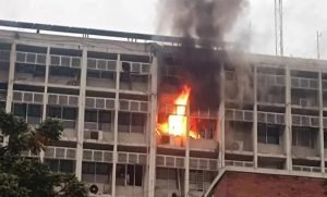 সচিবালয়ে আগুন