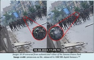 জাতিসংঘের রিপোর্টে চাঞ্চল্যকর তথ্য উঠে এসেছে । হাসিনার পালানোর দিনও মানুষ মেরেছে সেনাবাহিনী! জুলাই গণহত্যায় র‍্যাব-পুলিশ এর অংশগ্রহণের বিষয়টি এতদিন সুবিদিত থাকলেও সেনাবাহিনীর বিষয়টি ডকুমেন্টেড ছিল না,OHCHR-report