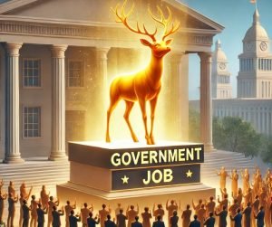 সরকারি চাকরি যেন সোনার হরিণ