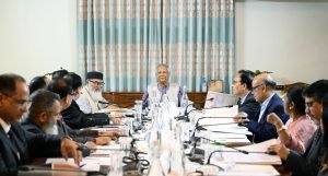 হজ্ব ম্যানেজমেন্ট সেন্টার চালু উপলক্ষ্যে মিটিং করছেন প্রধান উপদেষ্টা