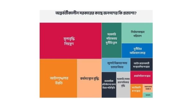 অন্তর্বতীকালীন সরকারের কাছে জনগণের প্রত্যাশা