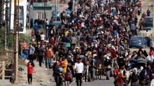 ট্রাম্পের ষড়যন্ত্রে গাজাবাসীর ইউরোপে স্থানান্তর শুরু, ছবি: রয়টার্স