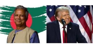 মার্কিন প্রেসিডেন্ট ট্রাম্পকে পাল্টা শুল্কনীতি বিবেচনা করতে প্রধান উপদেষ্টা ড. ইউনুসের আহ্বান, ছবি: অনলাইন