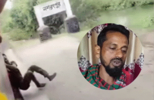 চলন্ত ট্রেন থেকে ফেলে দেওয়া,সান্তাহার রেলওয়ে থানা,ভাইরাল ভিডিও