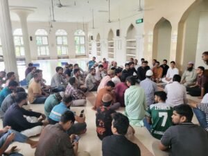 জাবি ছাত্রদলের আয়োজনে জুলাই শহীদদের জন্য দোয়া