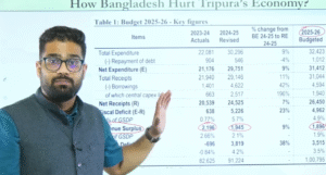 ভারতের ত্রিপুরা রাজ্যের অর্থনীতি ভেঙে পড়ার জন্য দায়ী বাংলাদেশ?, ছবি: ইউটিউব