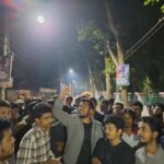 নিষিদ্ধ ঘোষিত আওয়ামীলীগের ‘ঢাকা লকডাউন’ ঘোষণার প্রতিবাদে কুবিতে বিক্ষোভ মিছিল