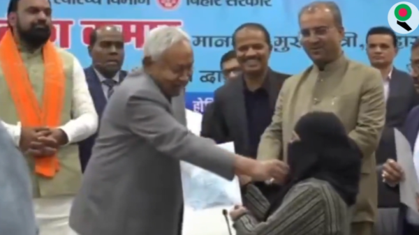 বিহারের মুখ্যমন্ত্রী নীতীশ কুমার