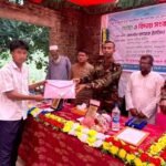 নানিয়ারচর সেনাবাহিনীর উদ্যোগে শিক্ষার্থীদের বিদায়ী সংবর্ধনা ও শিক্ষা সামগ্রী উপহার