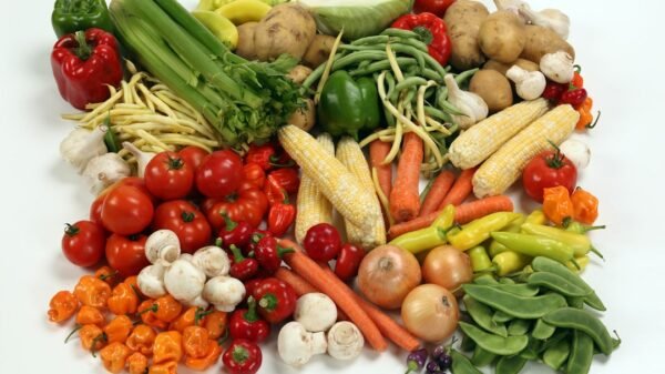 Illustrative vegetables photograph, not the actual event