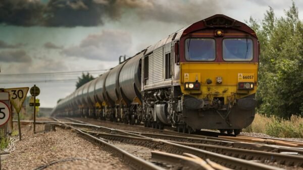 Railway train, illustrative photograph by Ankush Minda / Unsplash