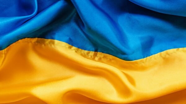 Ukrainian flag, illustrative image