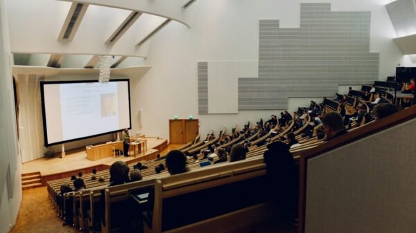 University classroom, illustrative photograph by Dom Fou / Unsplash